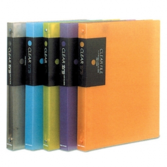 링클리어화일(A4)PP(20매)(반투명)